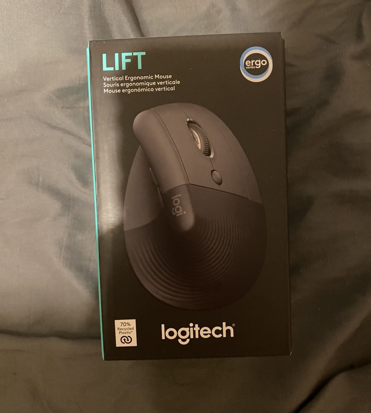 Logitech Lift Vertical Ergonomic Wireless Mouse