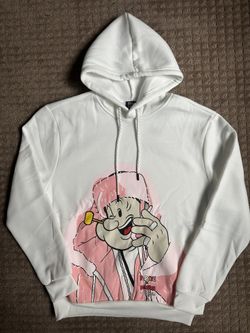 White Popeyes Hoodie