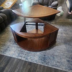 Coffee Table, Media Table, End Tables. 