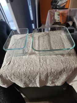 Pirex dishes new. For oven
