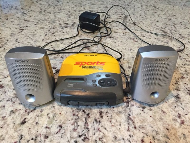 Sony D-451sp Sports Discman Personal CD Player Super ESP