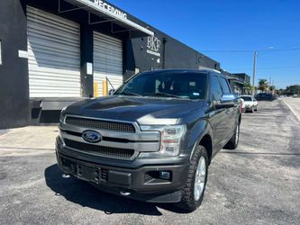 2018 Ford F150 SuperCrew Cab Platinum Pickup 4D 5 1/2 ft