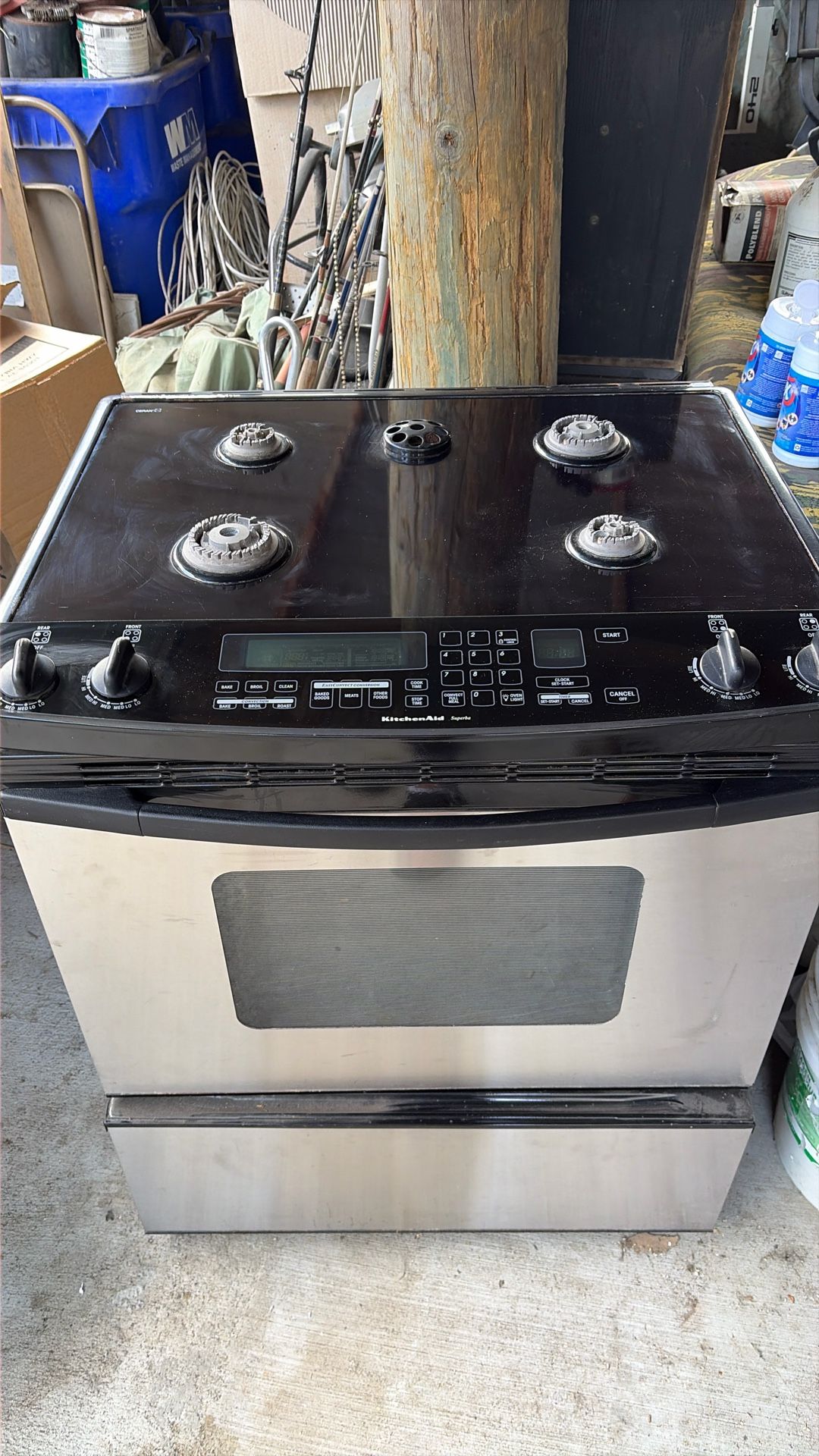 Digital Kitchen Aid Superba Stove $250