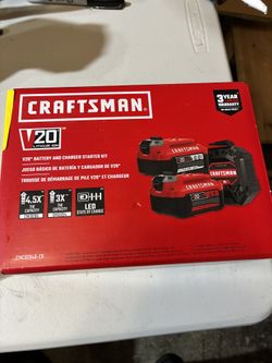 Craftsman Batteries Kit (6Ah + 4Ah)
