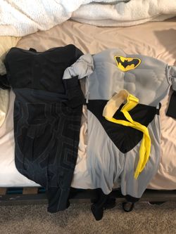 2 medium Batman costumes