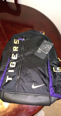 Nike LSU tigers vapor power backpack nacional champs black