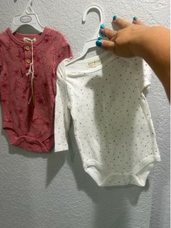 Bear Baby Bodysuits 3-6 Months