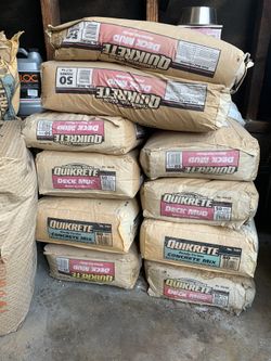 Quikrete deck mud & mix