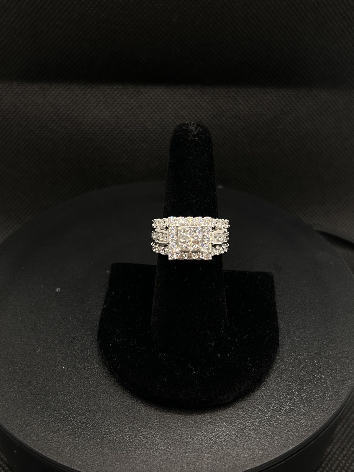 Natural Quad Engagement Ring