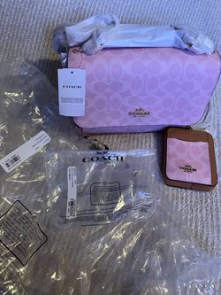 Coach Signature Crossbody Bag with Card Case
