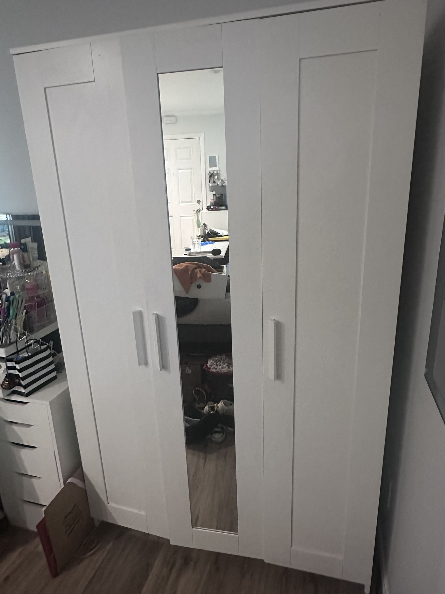Used ikea Brimnes Wardrobe 
