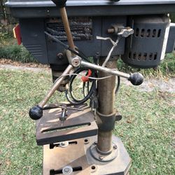 Sears Craftsman 8” 3 speed Drill Press on metal stand