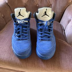 Jordan Fives Blue Suede 