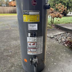 Rheem 50 Gal Gas Water Heater 