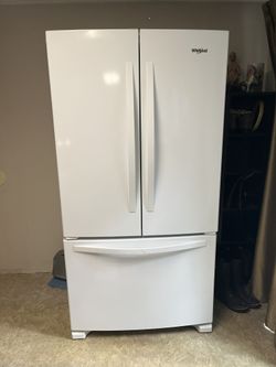 Whirlpool White French Door Refrigerator