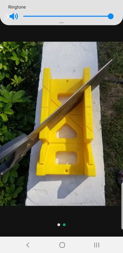 Home depot Miter Box With Saw