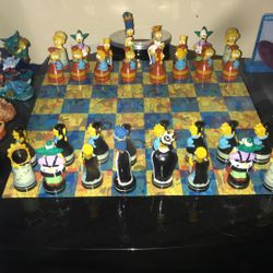 Simpson Chess Set