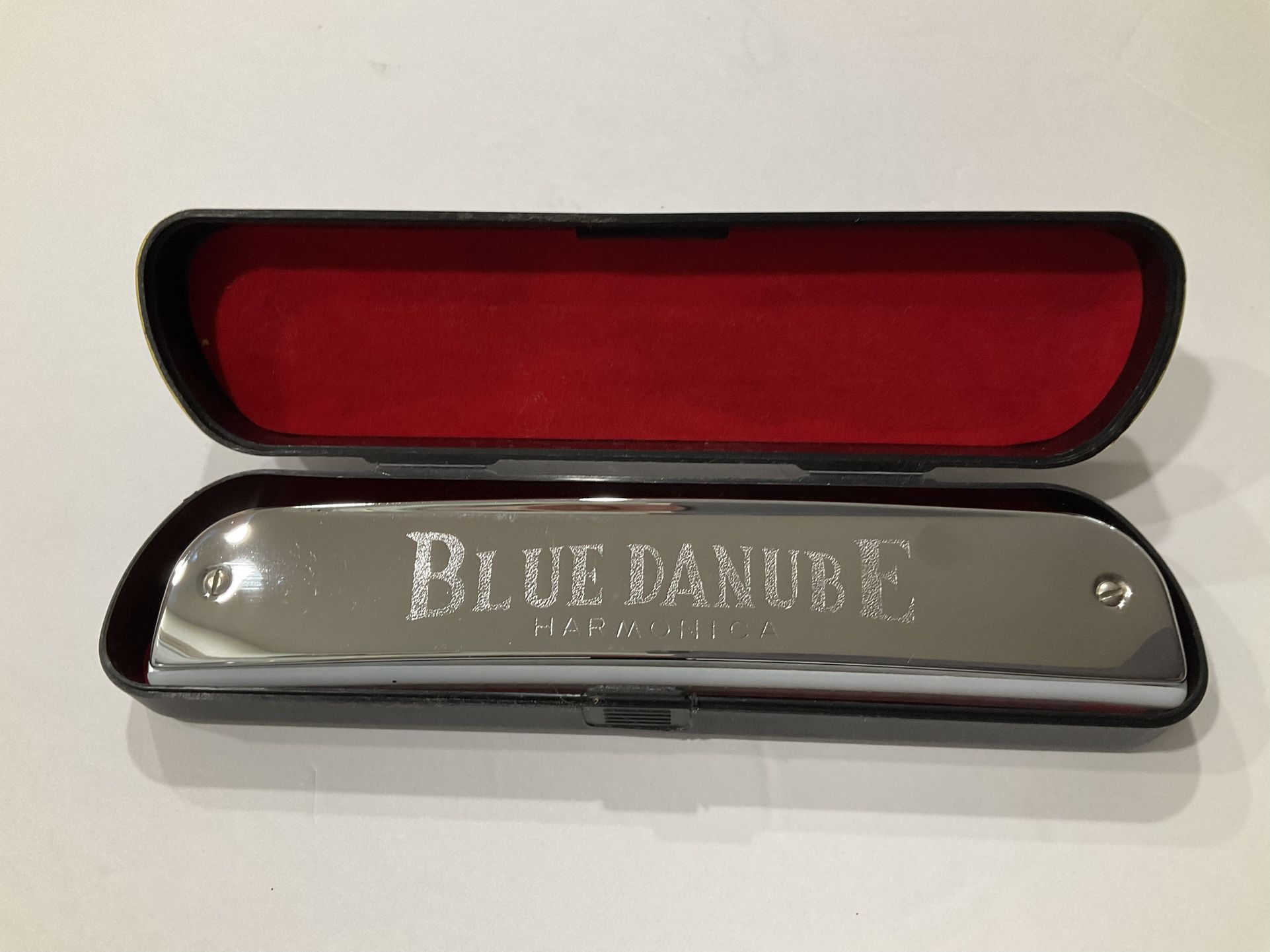 Original Blue Danube Harmonica With Case