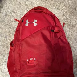 Red UnderAmour Backpack