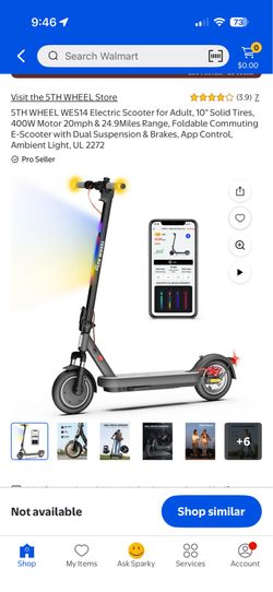 5TH WHEEL ES14 Electric Scooter for Adults