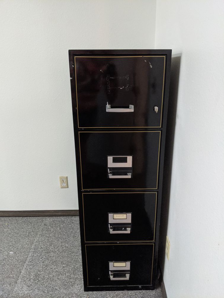 fireproof locking file cabinet