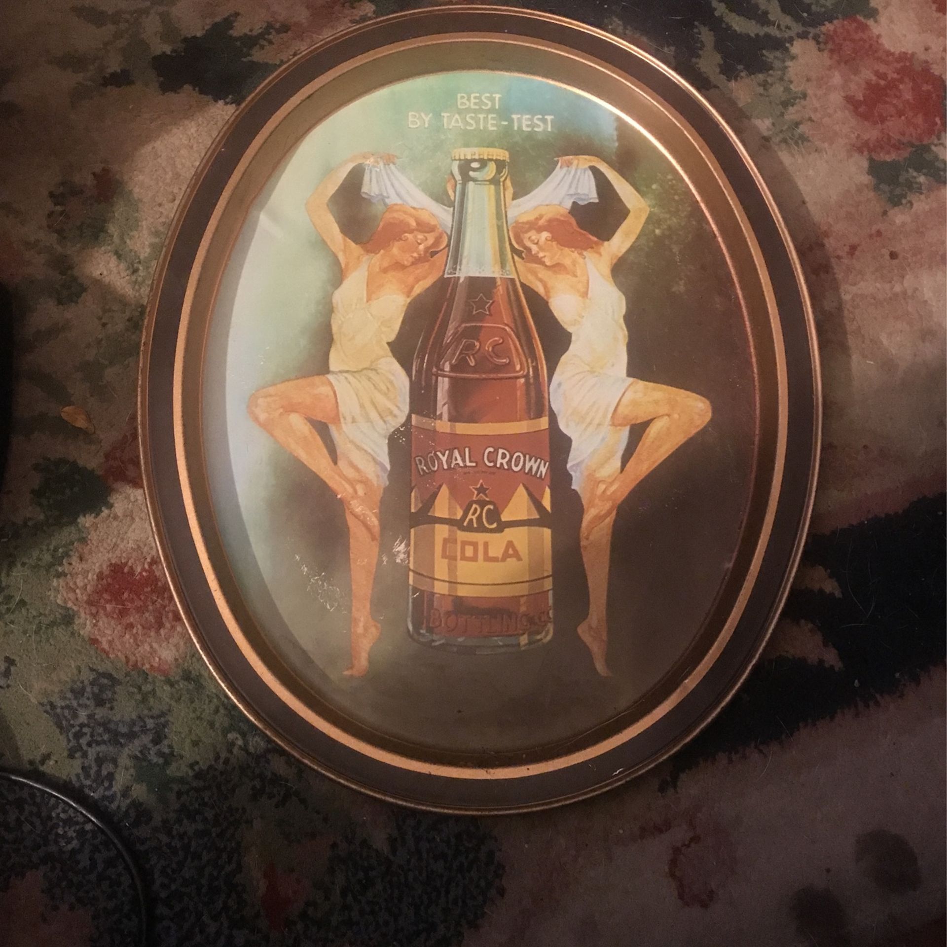 Royal Crown Cola Serving Tray Art