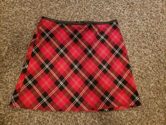 Plaid Mini Skirts