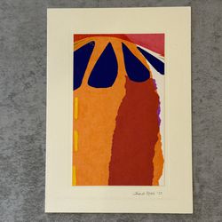 1973 Abstract Serigraph by Jackie Reed (commissioned by Tom Juda) Lot 1