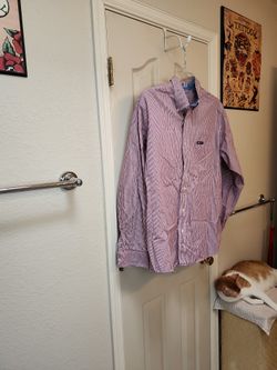 Men's-Chaps-Long Sleeve Shirt-XL