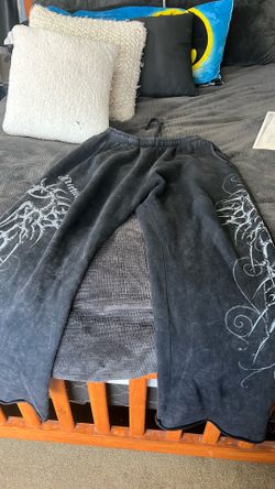 Affliction Faded Flare Look Sweatpants