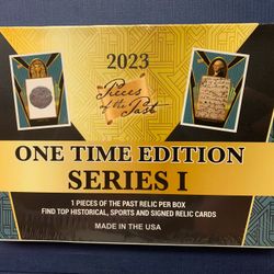 2023 Super Break Pieces of The Past One Time Edition Box Series1