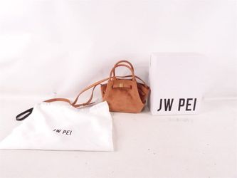 JW PEI Mini Tan Suede bag