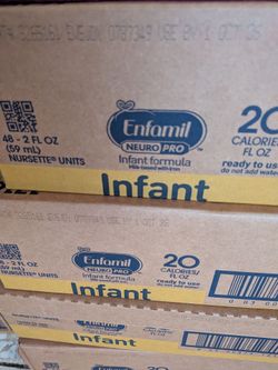 48-2oz bottles in each case of ready to use formula