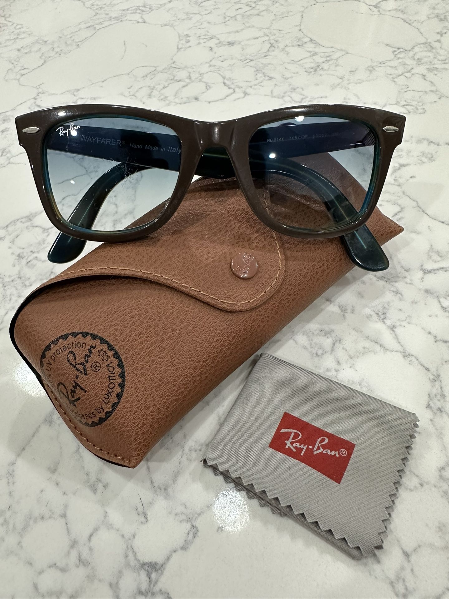 Brown Ray Ban Wayfarer Sunglasses
