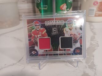 Patrick Mahomes/Joe Burrow Dual Patch 