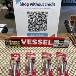 Vessel T25 2” Neck Torsion Power Bits 2pc. $5 EACH
