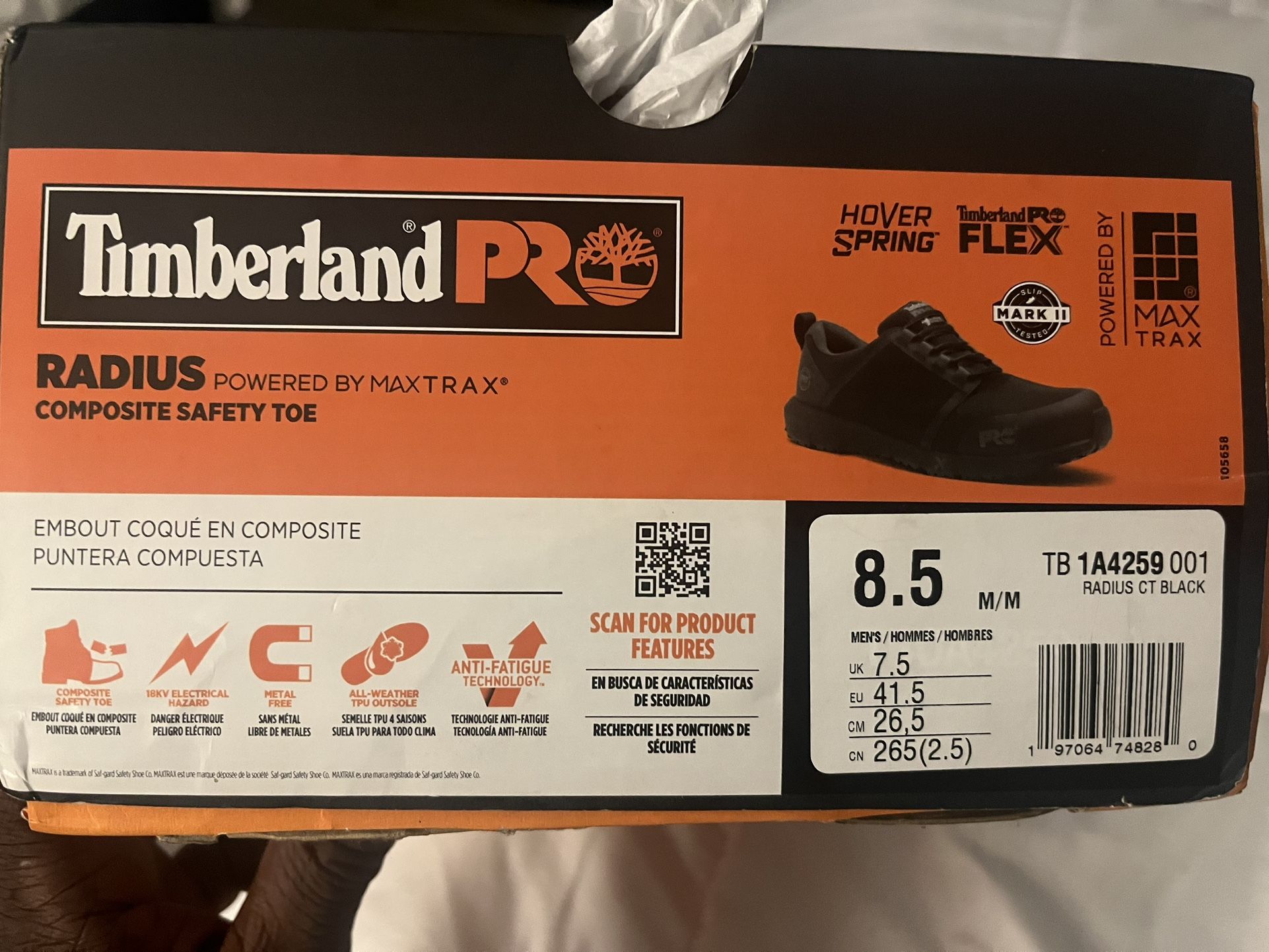 Timbaland Pro Boots Steel Toe