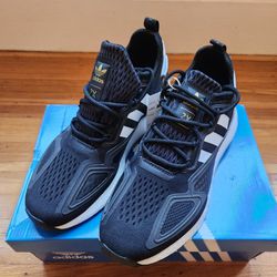 NEW adidas ZX 2K Boost Black White - Twitch 10th Anniversary Collab - Men's US 9