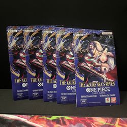 The Azure Sea’s Seven Sleeved Booster Pack One Piece