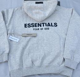 Grey Essential Hoodie 