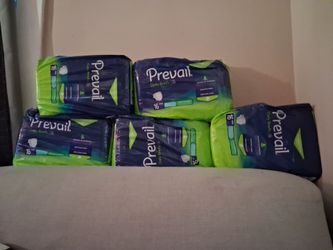 5 packs of Previal adult diapers only pick up