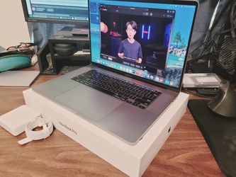 16 Inch Apple MacBook Pro, Core i9, 1TB, 32gb Ram, Radeon Pro, Newest MacOS