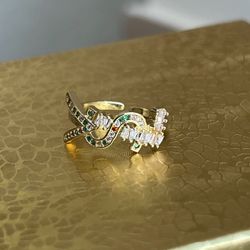 Finger YSL Adjustable Ring 