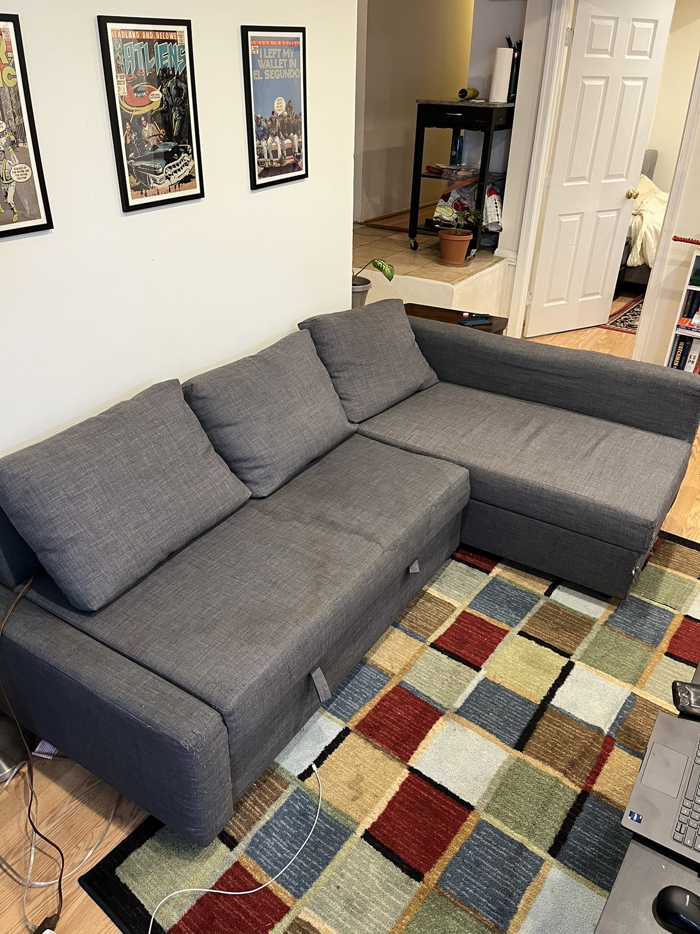 Used Sectional Couch Great For Group Home