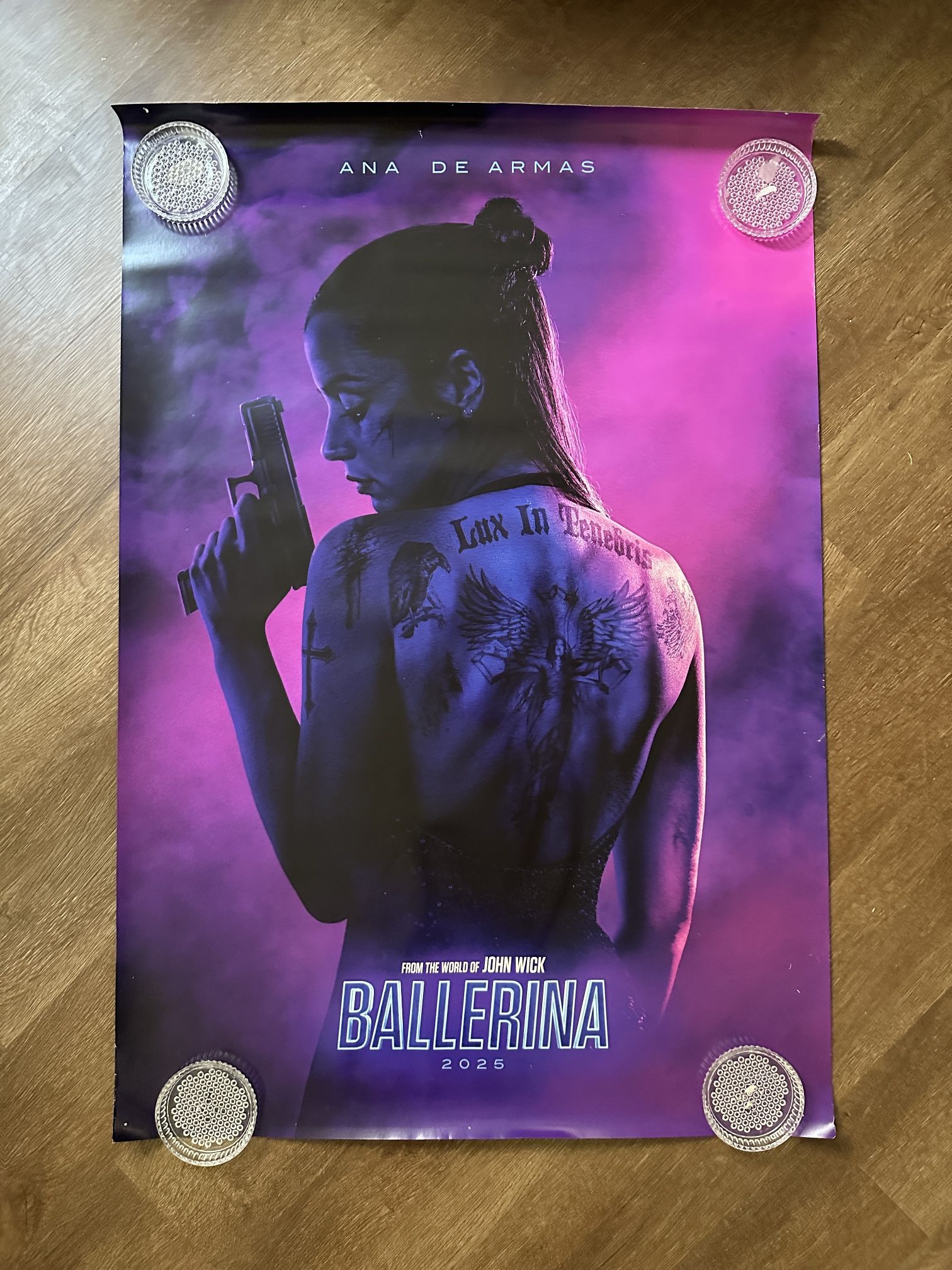 Ballerina from John Wick official movie theater poster d/s Ana De Armas