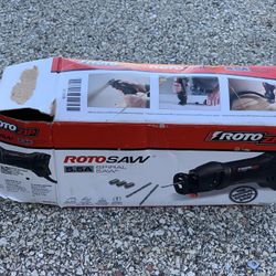 5.5 Amp Corded 1/4 in. Rotary RotoSaw Spiral Saw Tool Kit