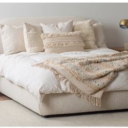 Boucle Bed Frame