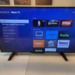 Insignia (2017) 1080p 39” LCD Roku TV
