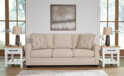 Large Beige 3 Seat Sofa –  Just $499