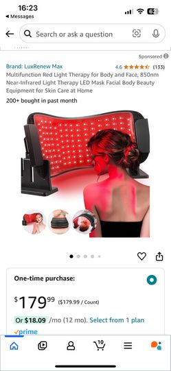Multifunction Red Light Therapy for Body and face